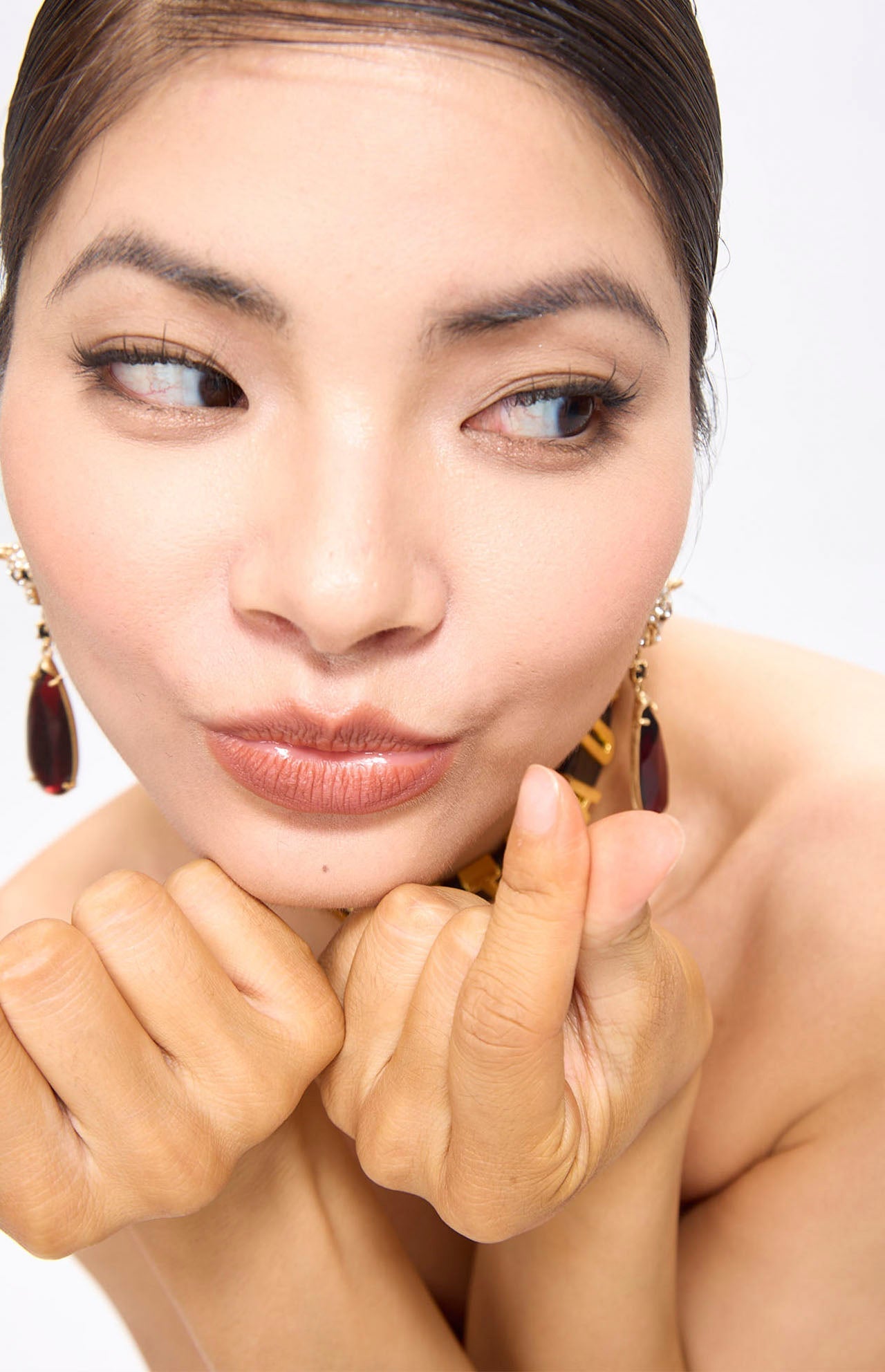 Jita Leopard Head Shape Diamond Vintage Earrings